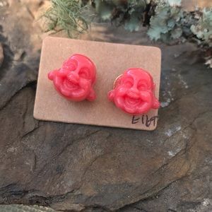 Buddha Stud Earrings E169